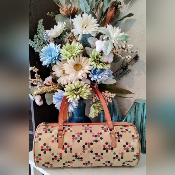 Burberry Handbags - Burberry Blue Label Barrel Bag EUC